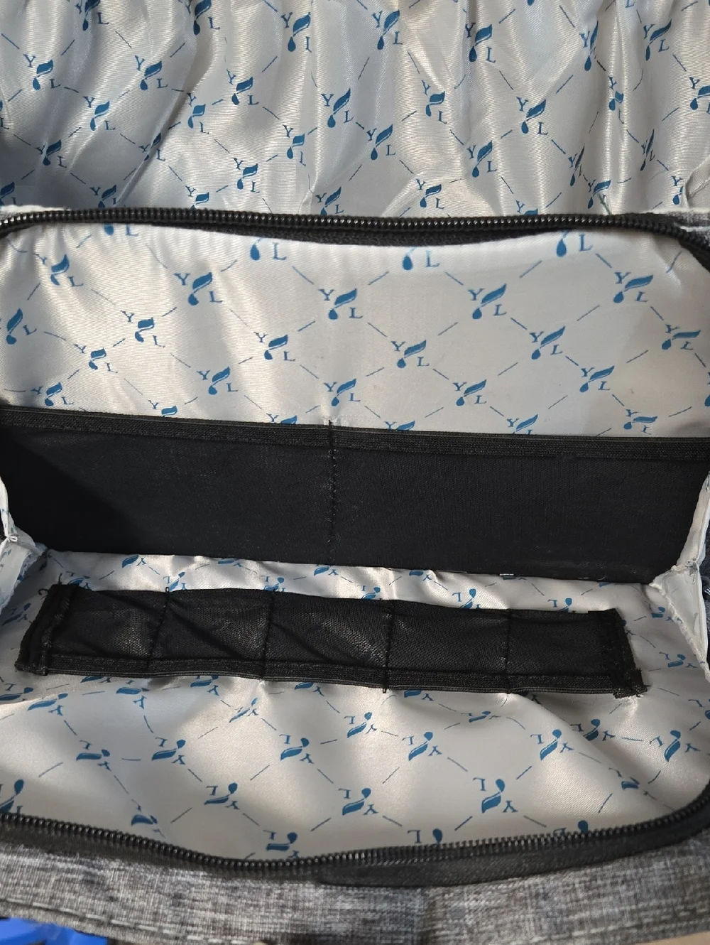 Young Living Charcoal Gray Messenger Bag with Adjustable Strap